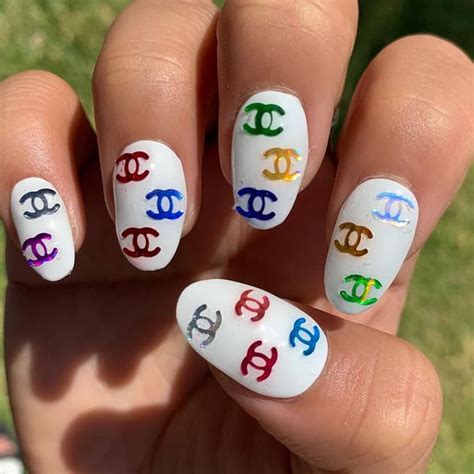 chanel nail art.